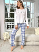 [Leve 2 Pague 1] Pijama Feminino Noite Serena (Toque quente e suave) + BRINDE: 1 Pantufa Nuvem Antiaderente