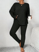 [Leve 2 Pague 1] Pijama Feminino Inverno Aconchegante (Frescor no toque, calor por dentro) + BRINDE: 1 Pantufa Nuvem Antifrío