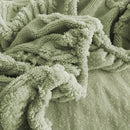 [Leve 2 Pague 1] Roupa de Cama Aconchego Fleece em Algodão (Sensação Única de Conforto e Elegância!) +BRINDES: 2 Capas Para Travesseiros